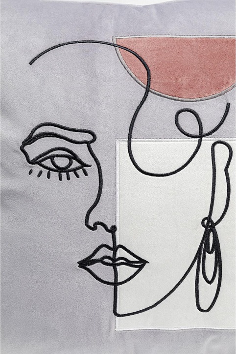 Actual product image Kare Design Cushion Mademoiselle 45x45cm (45 x 45 cm)