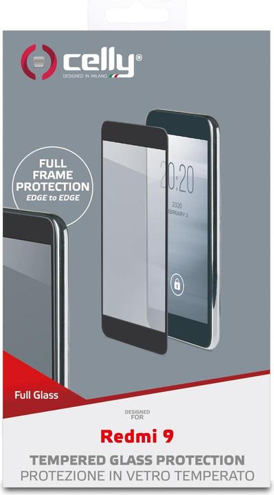Actual product image Celly Full Glass (1 pcs., Xiaomi Redmi 9)