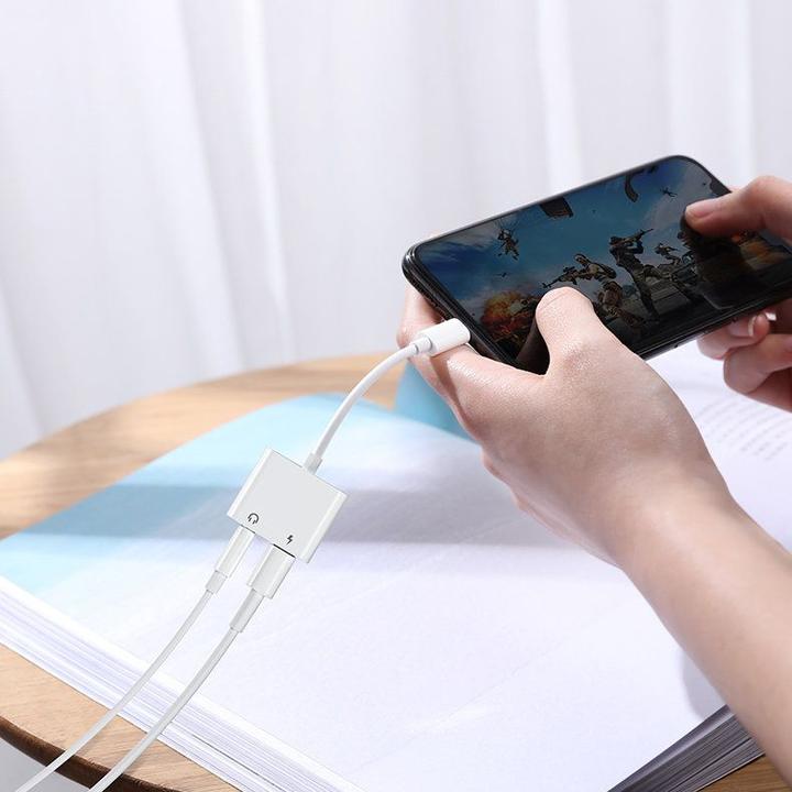 Image du produit Joyroom Convertisseur audio Apple 3.5mm et port Lightning (Jack 3.5mm, Lightning)
