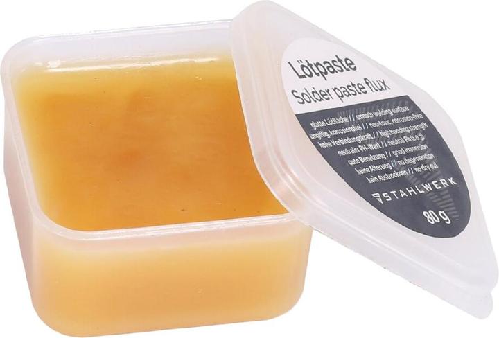 Actual product image Stahlwerk Solder paste 80g for professional and precise soldering work