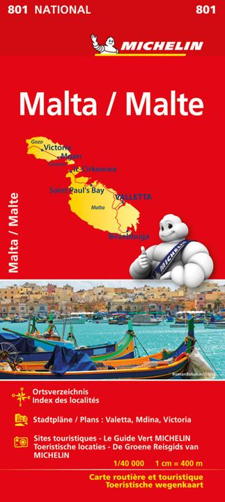 Produktbild Michelin Malta 1: 50.000 50000
