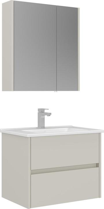 Produktbild Homitis Arno 65 Bathroom Cabinet With Sink & Mirror Set (2 Pieces)