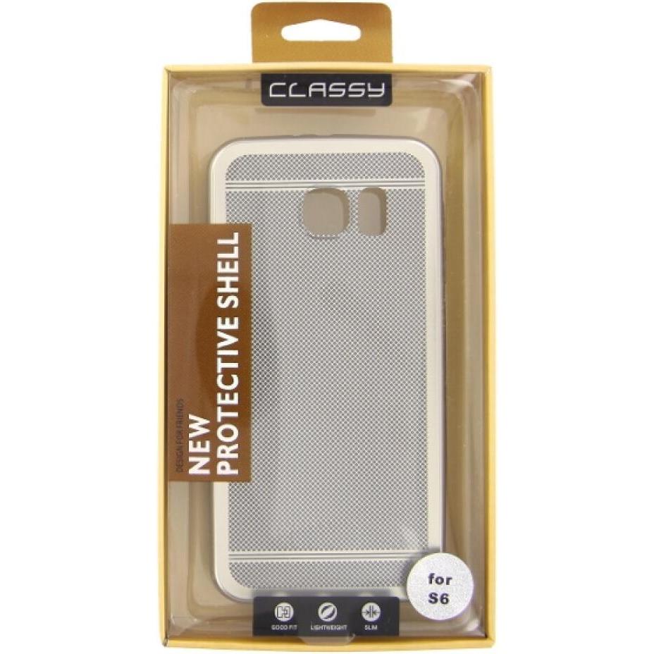 Thumbnail - OEM Silicone Case Classy Samsung Galaxy S6 silver (Samsung Galaxy S6), Smartphone Hülle