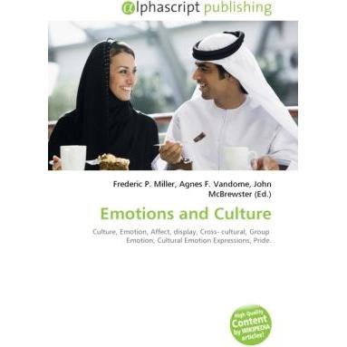 Emotions and Culture, Fachbücher von Agnes F. Vandome, Frederic P. Miller, John McBrewster