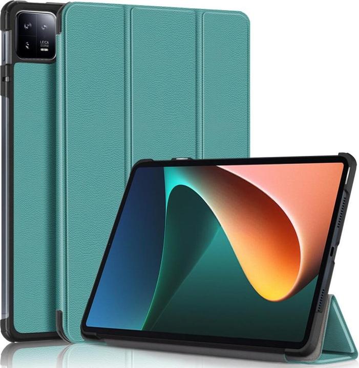 Cover-Discount Xiaomi Pad 6 - Tri-fold Smart Case grün (Xiaomi Pad 6, Xiaomi Pad 6 Pro)