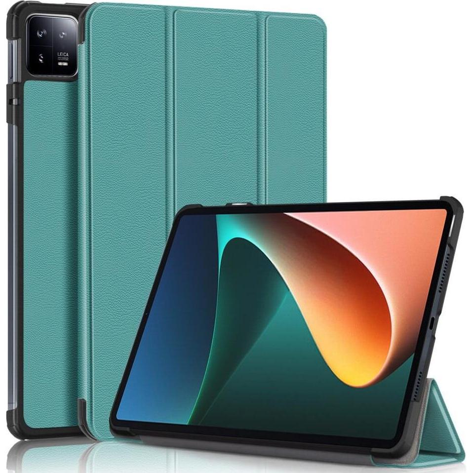 Cover-Discount Xiaomi Pad 6 - Tri-fold Smart Case grün (Xiaomi Pad 6), Tablet Hülle, Grün
