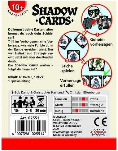Produktbild Shadow Cards.02551 (Deutsch, 2 - 5 Spieler)