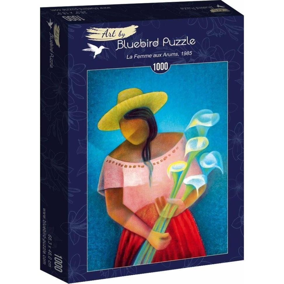 Bluebird Puzzle 1000 Toffoli, eine Frau, die Blumen verkauft (1000 Teile)