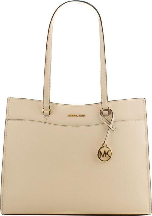 Actual product image Michael Kors Shoulder Bag 35F4GTVT9L-LT-CREAM Beige 37 x 28 x 12 cm