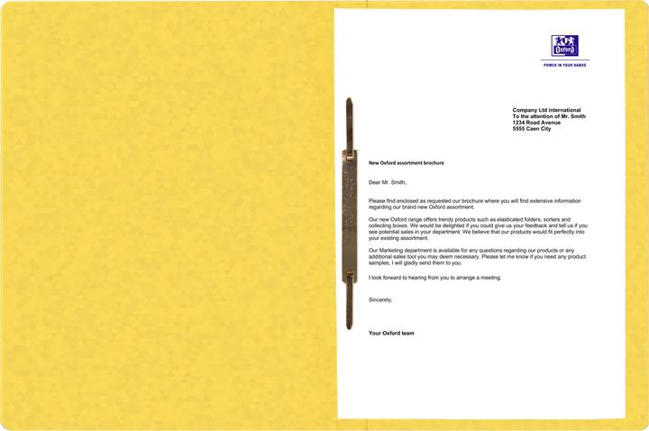 Actual product image Oxford TOP FILE+ loose-leaf binder, A4 (A4, 1 x)