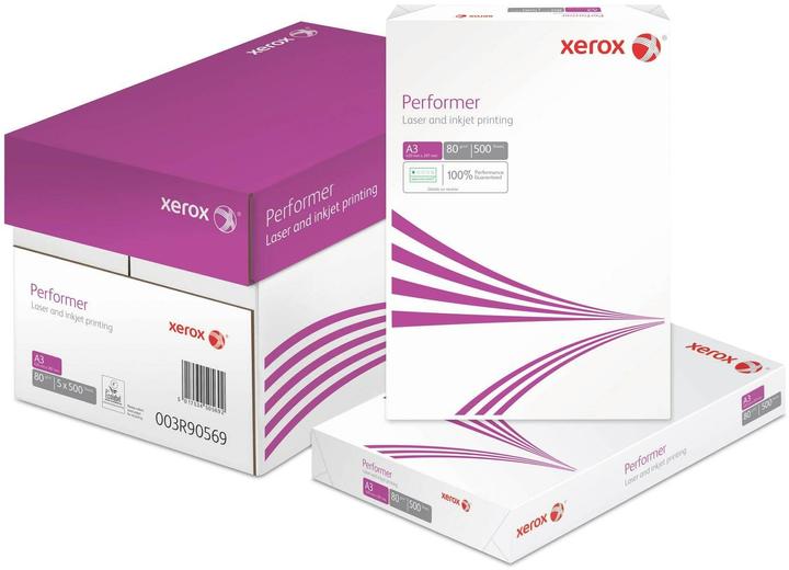 Xerox Kopierpapier Performer A3, Weiss, 80 g/m² (A3, 80 g/m²)