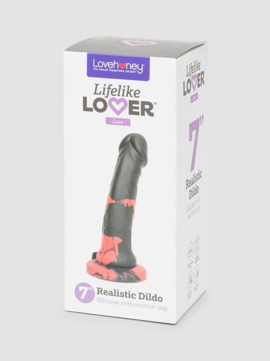 Produktbild Lovehoney Lifelike Lover Luxe realistischer Dildo 17,5 cm (bunt)