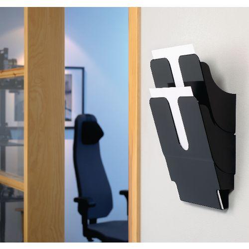 Produktbild Durable Prospektständer Flexiplus 2 A4, Schwarz (A4)