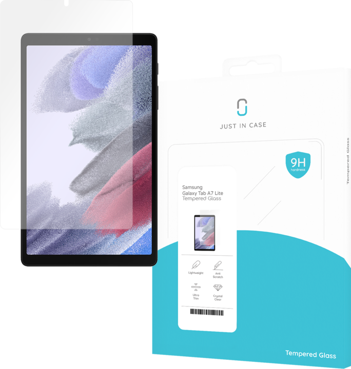 Actual product image Cazy Protective glass compatible with Samsung Galaxy Tab A7 Lite - Tempered glass screen protector (1 Piece, Galaxy Tab A7 Lite)