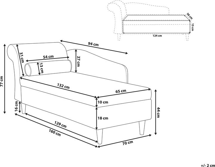 Produktbild Beliani Luiro (1-Sitzer)