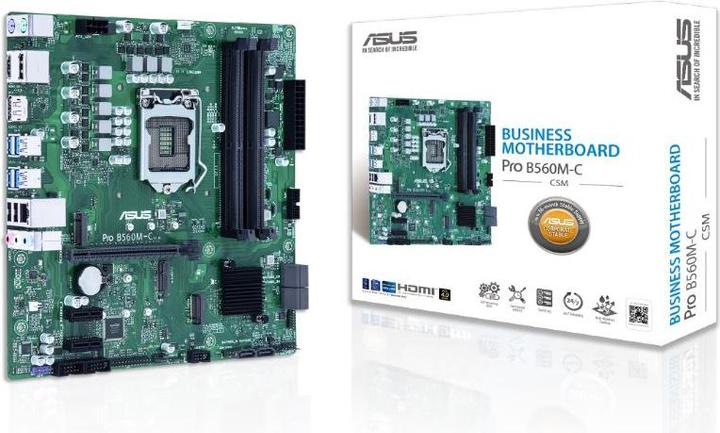 Produktbild ASUS Pro B560M-C/CSM (LGA 1200, Intel B560, mATX)