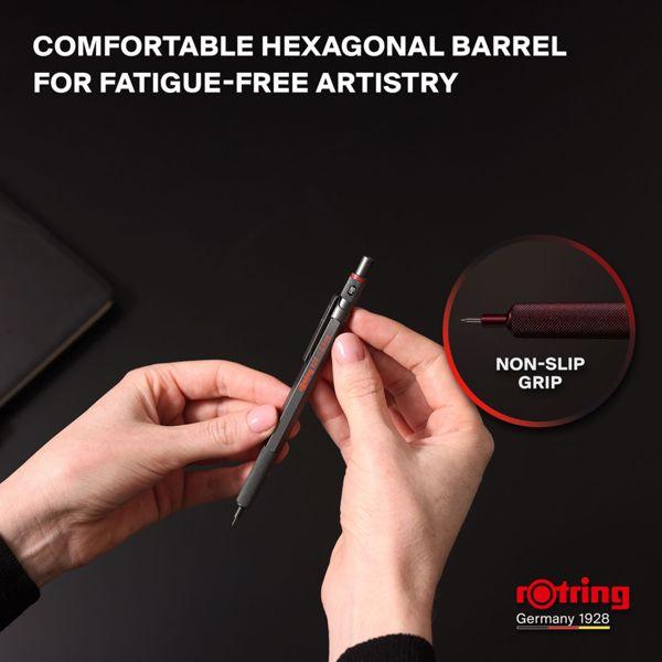 Immagine prodotto Rotring 600 Feinminenstift graphit 0,5 mm (0.50 mm, HB)