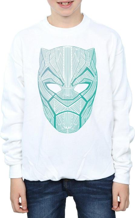 Produktbild Black Panther Tribal Mask Sweatshirt Jungen (152, 158)