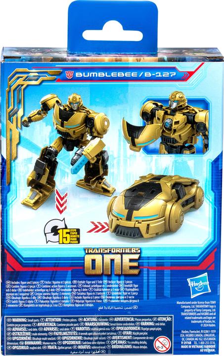 Actual product image Hasbro Transformers Bumblebee