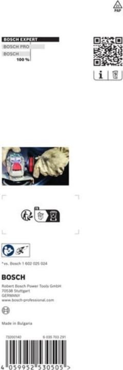 Actual product image Bosch Professional Zubehör EXPERT Handle for Vibration Control M10 angle grinder, 169 x 69 mm