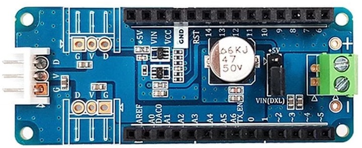 Actual product image Robotis Servo motor controller DYNAMIXEL Shield for Arduino MKR