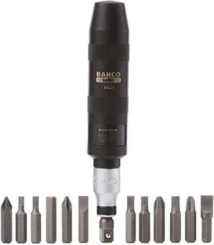 Produktbild Bahco 1/4"-Schlagschraubendreher-Satz für Schlitz-, Phillips- und Sechskantschrauben 55 mm × 90 mm × 220 (Schlitz)