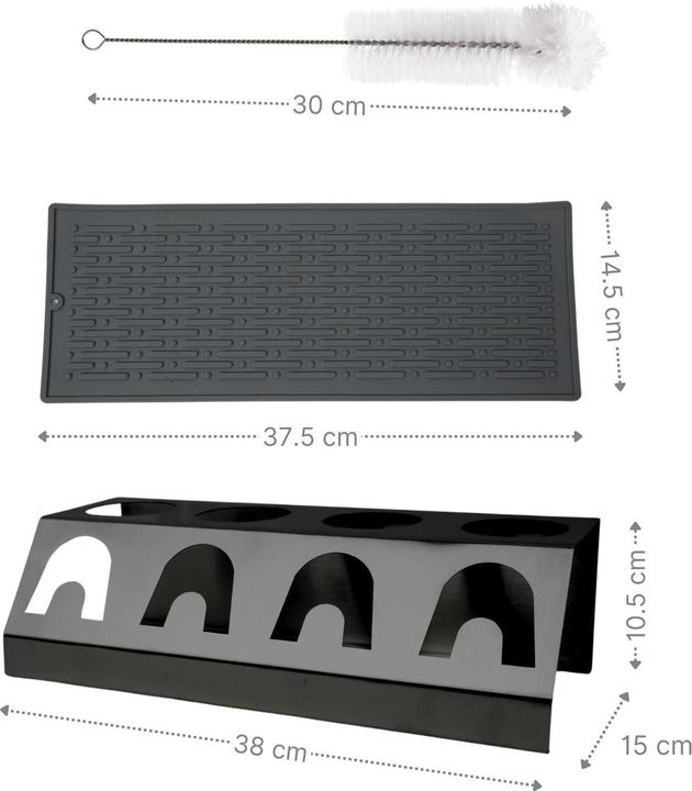 Immagine prodotto Hermex Portabottiglie per SodaStream