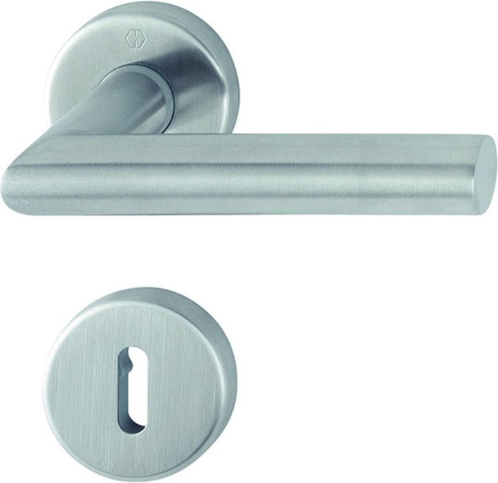Actual product image Hoppe Handle set E1400Z/E42KV/E42KVS Amsterdam SecuSan (Door set)