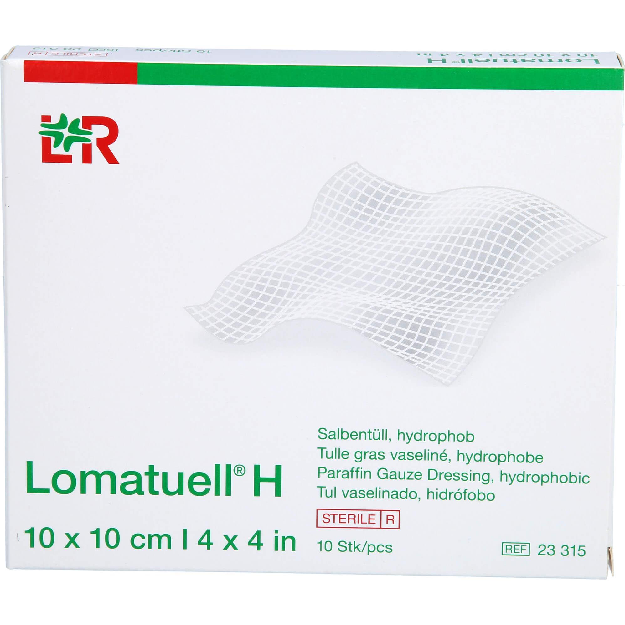 Thumbnail - Lohmann & Rauscher, Verbandsmaterial, Lomatuell H 10x10cm Steril, 10 St VER