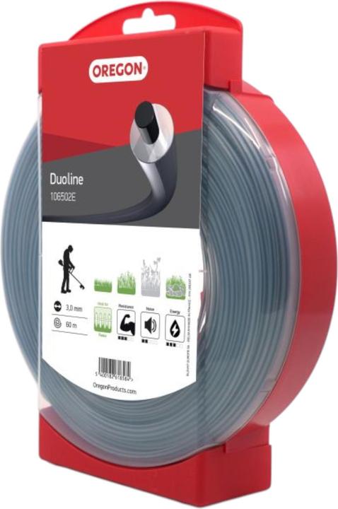Produktbild Oregon Faden Duoline 3.0 mm x 60 m (Rasentrimmer, Gartenmaschinen Ersatzteile)