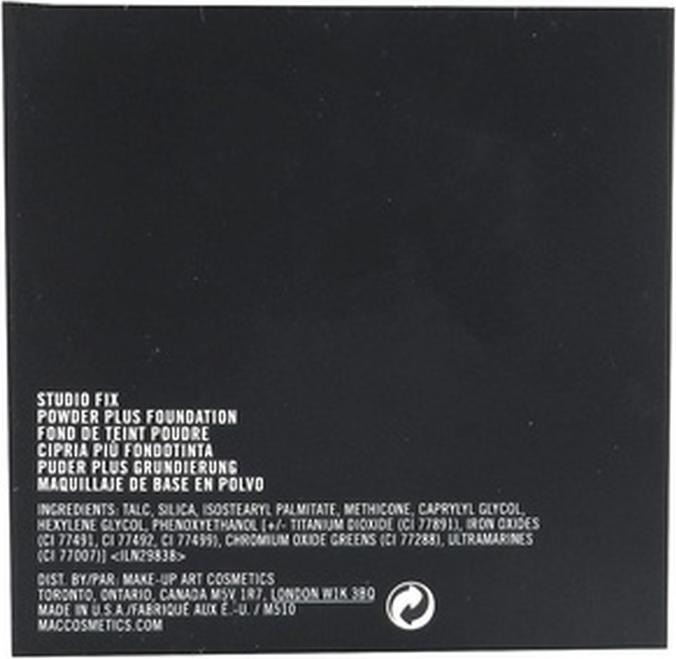 Actual product image MAC Cosmetics Studio Fix Powder Plus Foundation (C8)