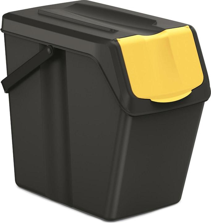 Immagine prodotto Prosperplast Cestino Keden SORTI BOX - nero per la raccolta differenziata (25 l)