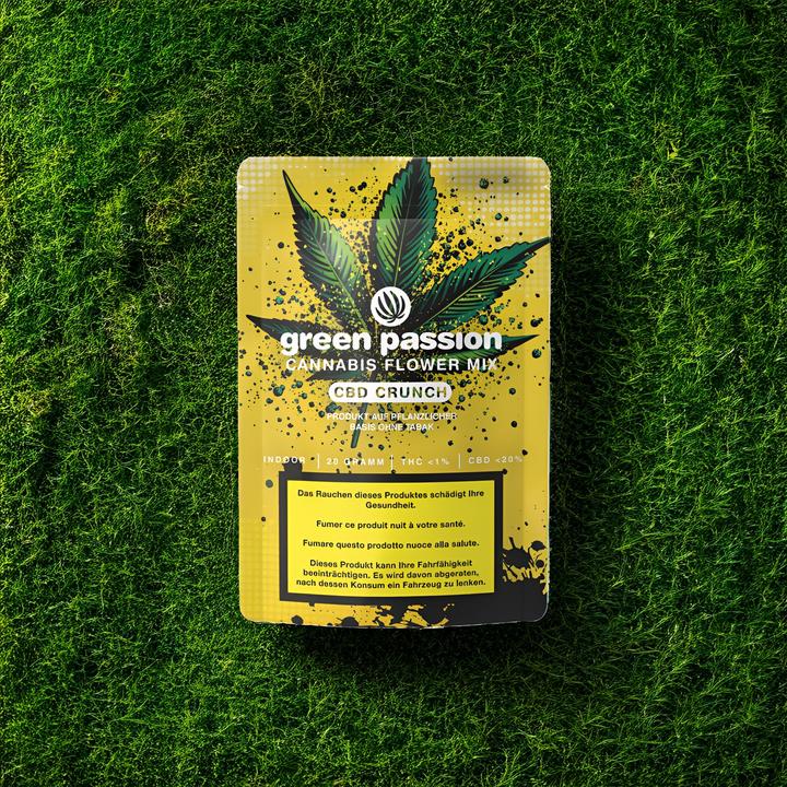 Immagine prodotto Green Passion Cannabis Crunch (20 g, Interno)