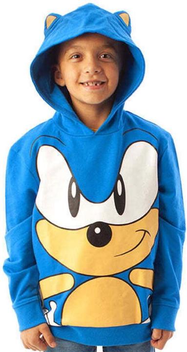 Immagine prodotto Sonic The Hedgehog Felpa con cappuccio da ragazzo (110)