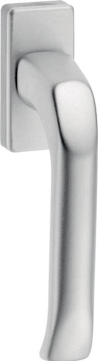 EDI Window handle 1003/1035 aluminium F9016 / traffic white 35 mm standard