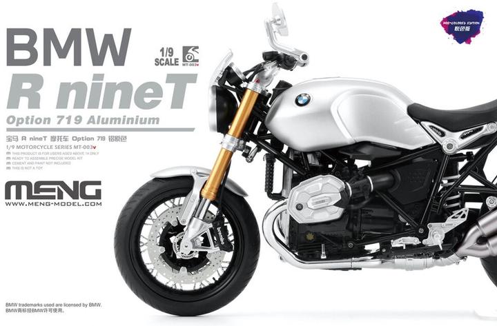 Productafbeelding Meng-Model BMW R nineT Option 719 Aluminium (Pre-colored Edition)