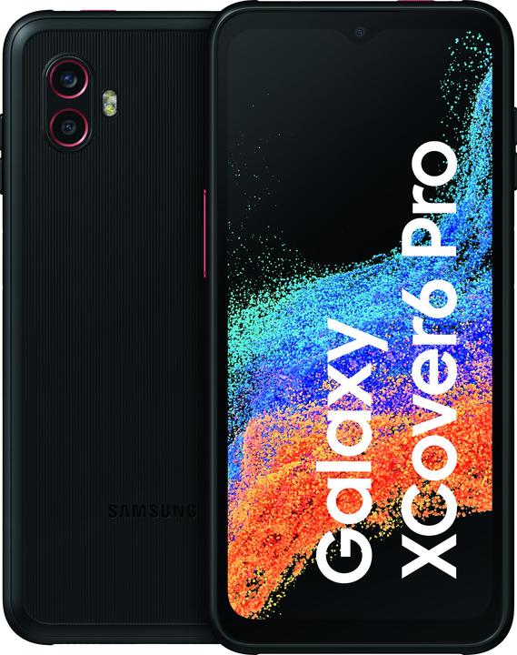 Actual product image Samsung Xcover 6 Pro EE Enterprise Edition (128 GB, Black, 6.60", Dual SIM, 5G)