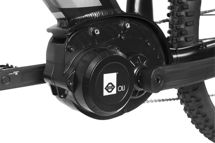 Produktbild Allegro E-Mountainbike CrossTour Boost 27.5, 50 cm, Schwarz (52 cm)