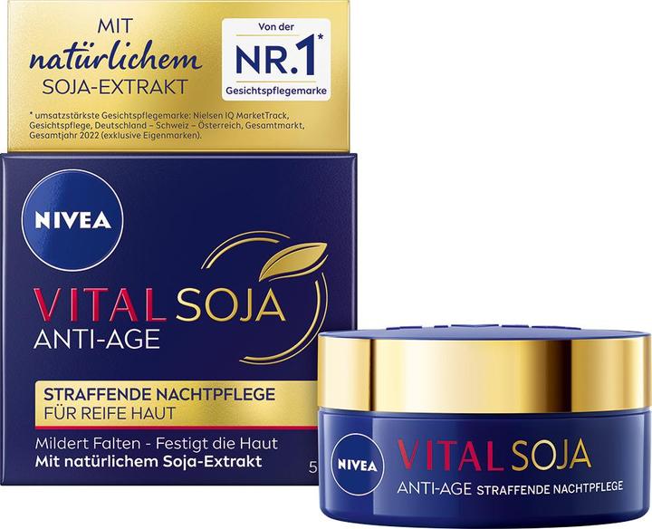 Actual product image NIVEA Vital Soja Anti-Age Nachtcreme (50 ml, Night cream)