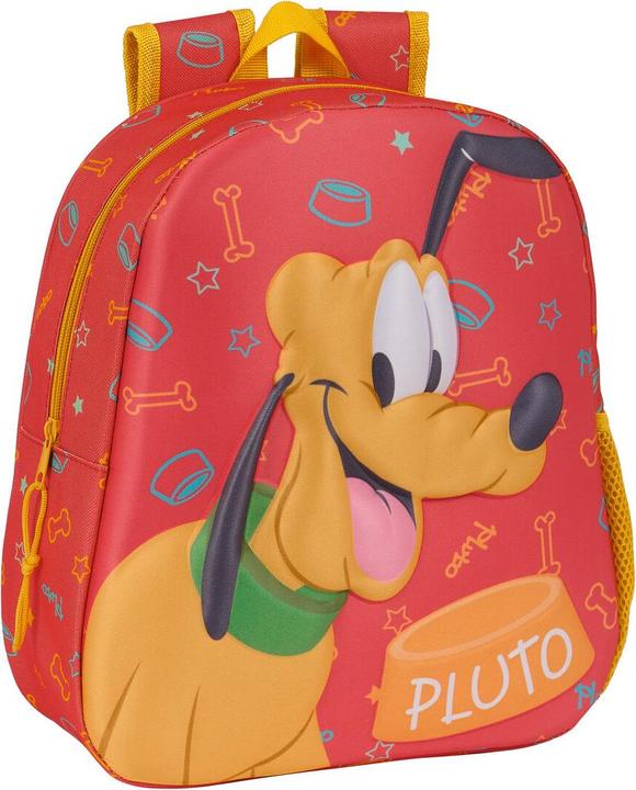 Disney Kinderrucksack 3D Clásicos Pluto Orange 27 x 33 x 10 cm