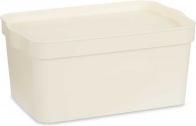 Image du produit Kipit boîte en plastique avec couvercle 7,5l crème (7.50 l)