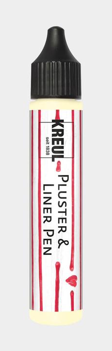 Actual product image Kreul Pluster & LinerPen, 29 ml (Fluorescent night yellow, 29 ml)