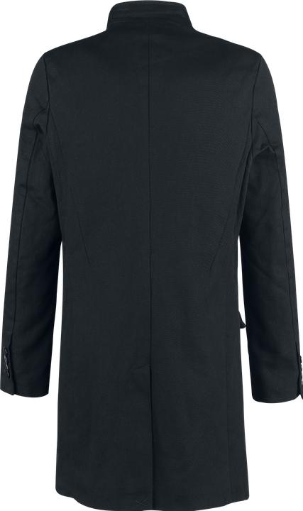 Actual product image Black Premium Coat einreihig