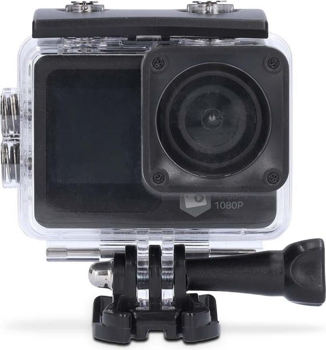 Nedis Action Cam | Dual screen | 1080p@30fps | 12 MPixel | Waterproof up to: 30.0 m | 70 min | (30p, Wi-Fi)