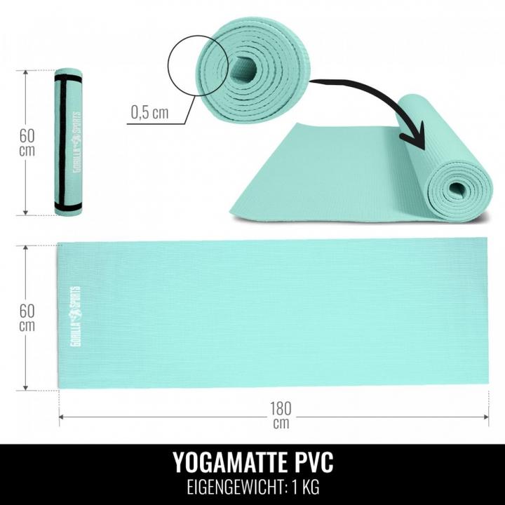 Image du produit Gorilla Sports Tapis de yoga (5 mm)
