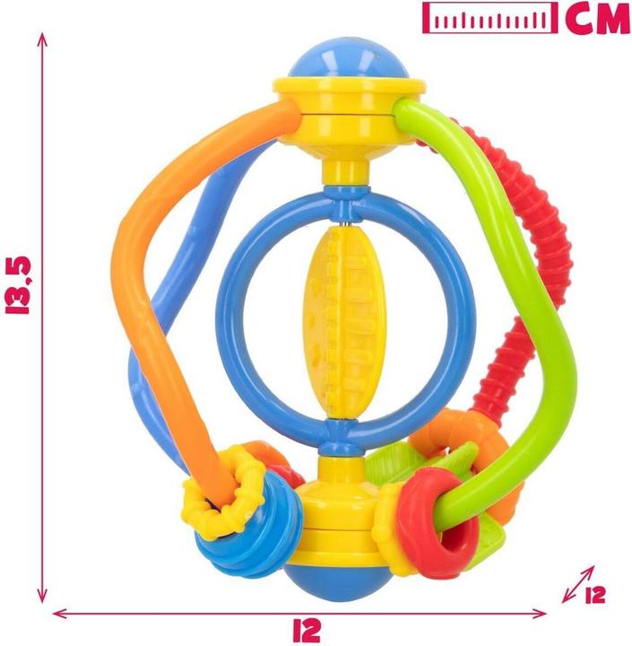 Image du produit Winfun Rassel Kunststoff 12 x 13,5 x 12 cm (12 Stück)