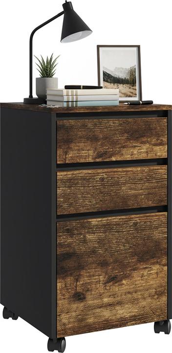 Produktbild Relaxdays Rollcontainer mit 3 Schubladen (40 x 40 x 70 cm)