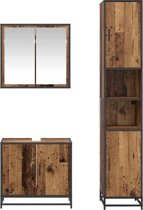 Produktbild vidaXL Badezimmermöbel Set