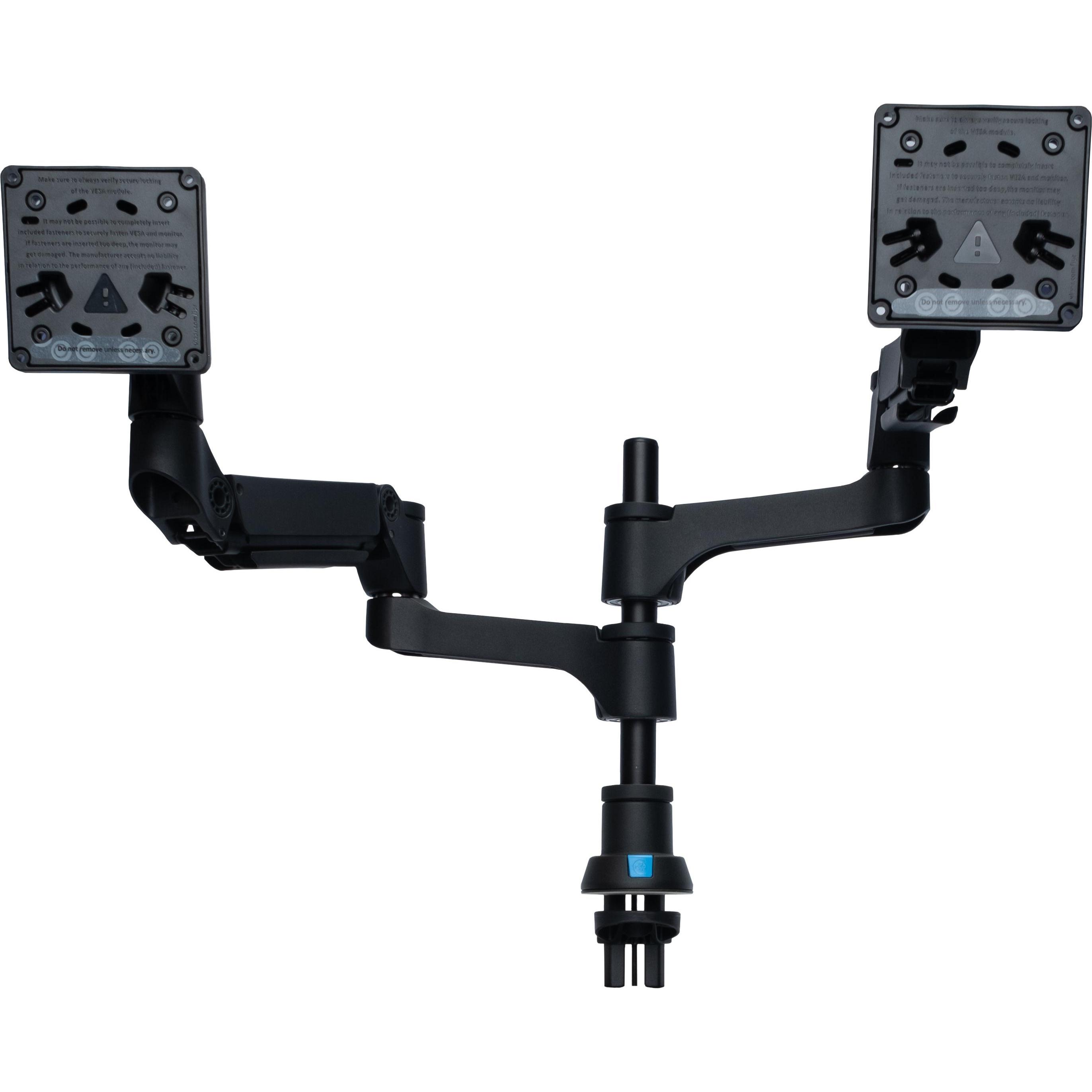 R-Go Tools Caparo 4 D2 (Tavolo, 26", 9 kg), Supporto per monitor, Nero, Argento