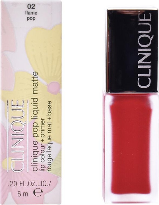 Produktbild Clinique Pop Liquid™ Matte Lip Colour + Primer (02 Flame Pop)